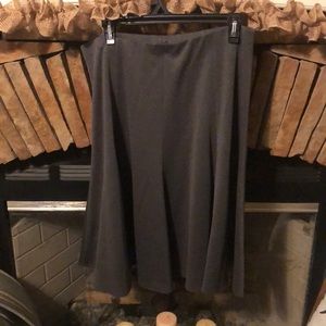 Gray flare skirt (size petite large)